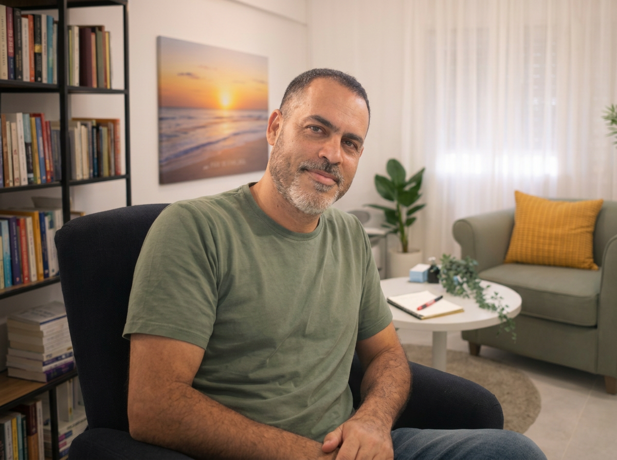 טל חן, מטפל רגשי, בקליניקה